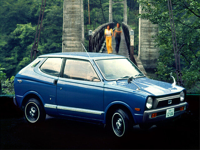 Subaru Rex (K22) 1 поколение, рестайлинг, купе (10.1973 - 08.1974)